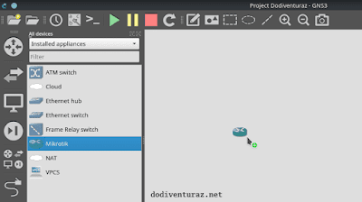 Tutorial Cara Install Mikrotik CHR di GNS Tutorial Cara Install Mikrotik CHR di GNS3 via Qemu