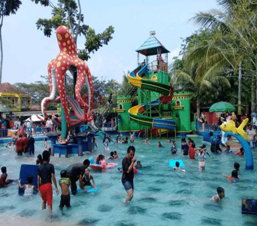 Wisata Cas Waterpark Cikole Di Pandeglang Banten Rute Harga Tiket Foto Dan Fasilitasnya Media Travelling
