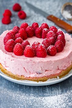  Mouthwatering Strawberry or Raspberry Cheesecake