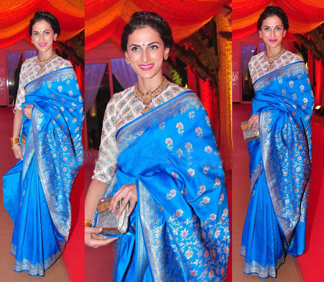 Shilpa Reddy in Traditional Saree