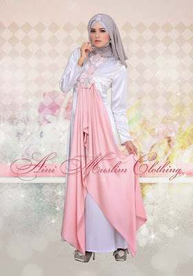 model baju pesta muslimah