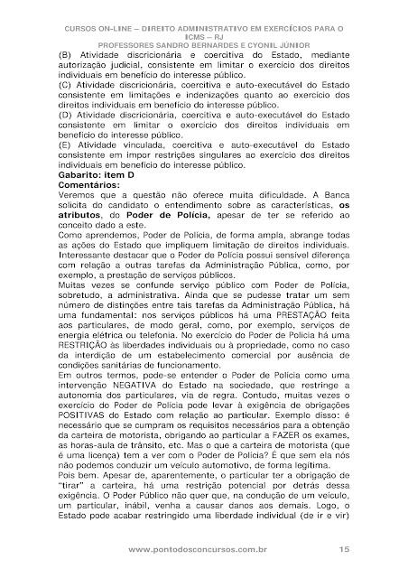 APOSTILA DIREITO ADMINISTRATIVO PARA CONCURSOS