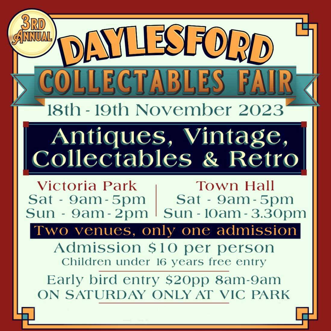 Daylesford Collectables Fair