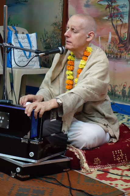 Sankarshan Das Relishing the Bliss of Hare Krishna Kirtan