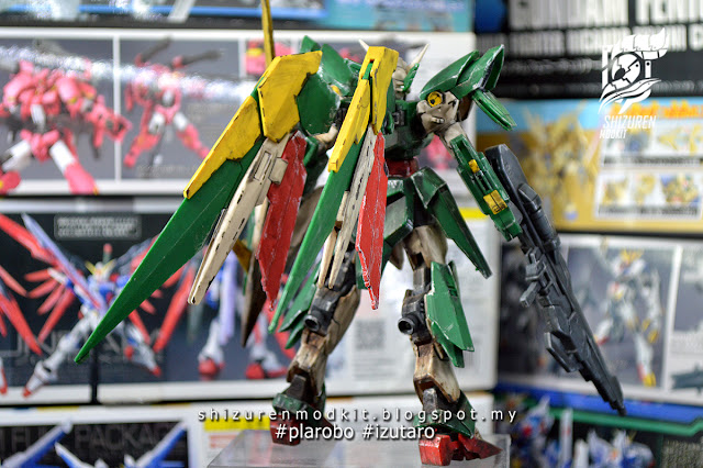 HGBF GUNDAM FENICE RINASCITA weathering by syazrin syauqi