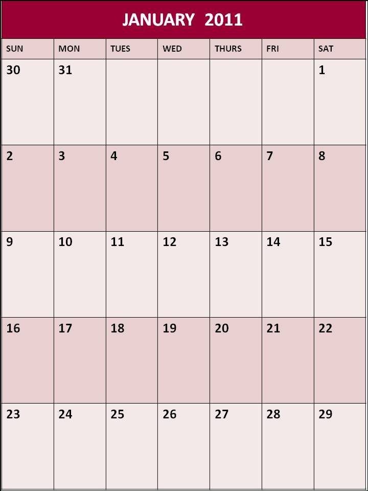 2011 + calendar +year+ 2011 +ad+ printable +calendars | Motley Health 