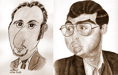 anand & topalov sketch