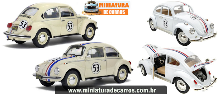 Miniatura de Fusca: Carro para colecionadores