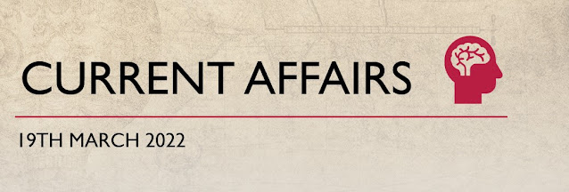 Current Affairs 19 March Pdf Notes