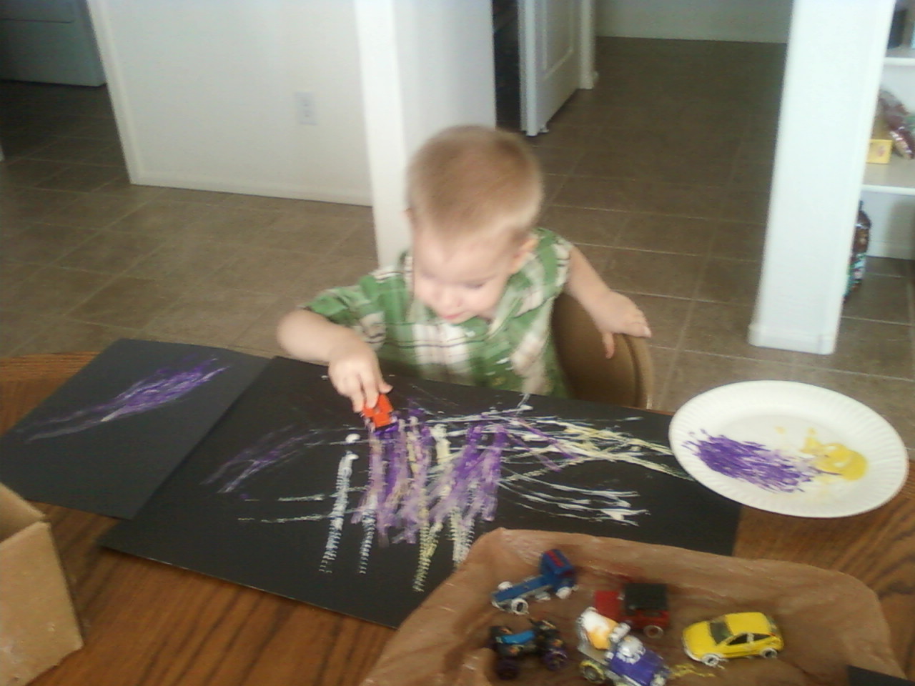 Painting With Cars!