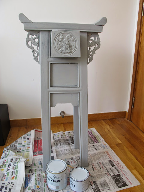 annie sloan chalk paint chinese small table kiinalainen pikkupöytä