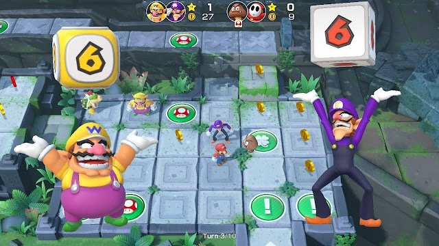 Super Mario Party Nintendo Switch кубики