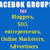 50 Best Facebook Groups for Bloggers, SEO, entrepreneurs, Online Marketers, Advertisers