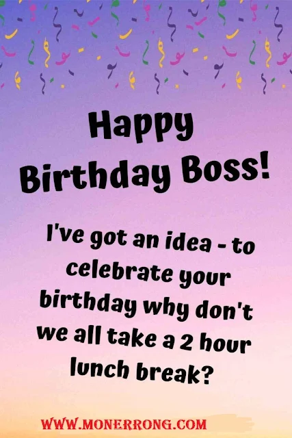 Happy Birthday Boss - Happy Birthday Wishes to Boss