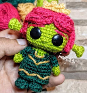 PATRON GRATIS FIONA | SHERK AMIGURUMI 68359