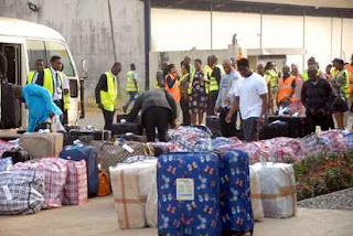41 Nigerians sent home by UK arrive Lagos airport