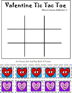 Download Church House Collection Blog: Printable Valentine Tic Tac Toe Game