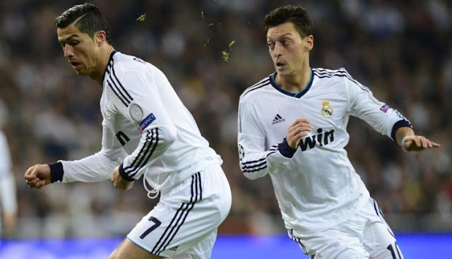 Ozil: Ronaldo Marah Besar Saat Saya Dijual Real Madrid