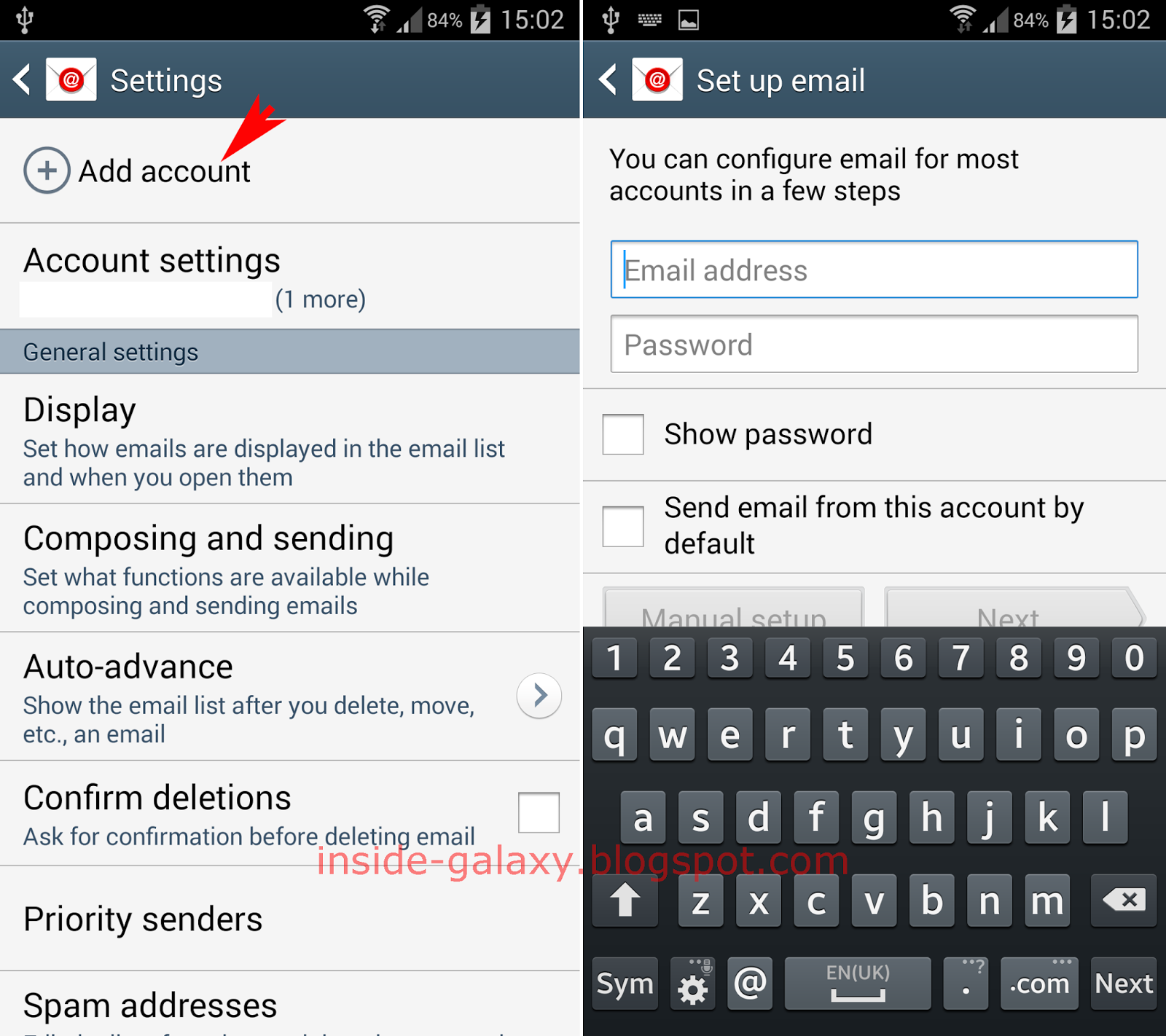 Samsung Galaxy S4: How to Add Multiple Email Accounts in 