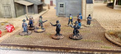 battle report, Dead man's hand, Wild west, Great escape games.