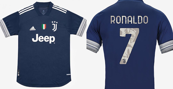 Juventus 20 21 Away Kit Released Custom Serie A Typeface Footy Headlines - juventus t shirt roblox