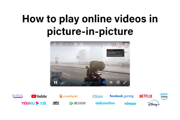How Watch Anime online, Youtube, Netflix and more in Floating media player picture-in-picture (always on top of other windows)