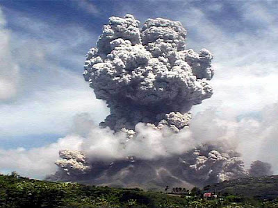 Indonesia volcano eruption