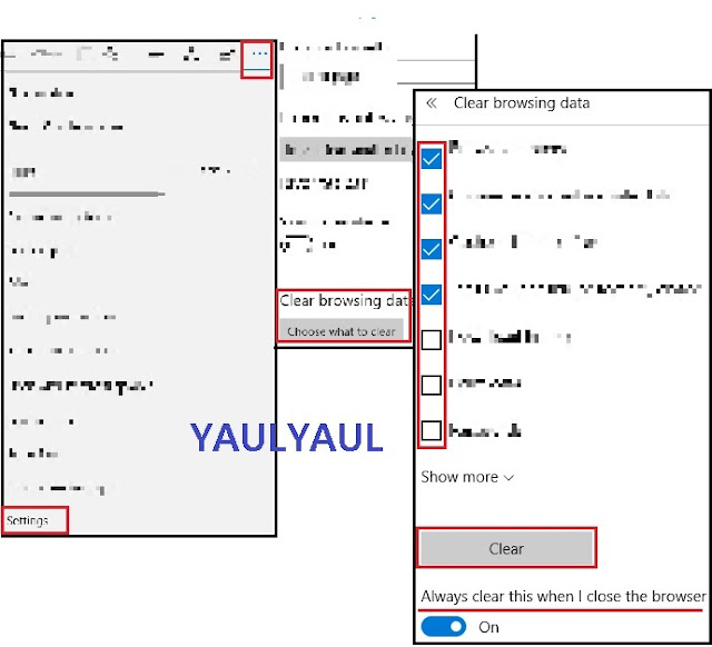 엣지 설정  Internet Edge Setting