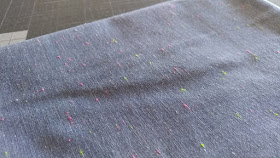 Neon Neppy chambray fabric by Robert Kaufman