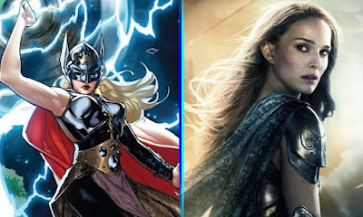 Natalie Portman, aka Jane Foster, aka Mighty Thor/Female Thor.