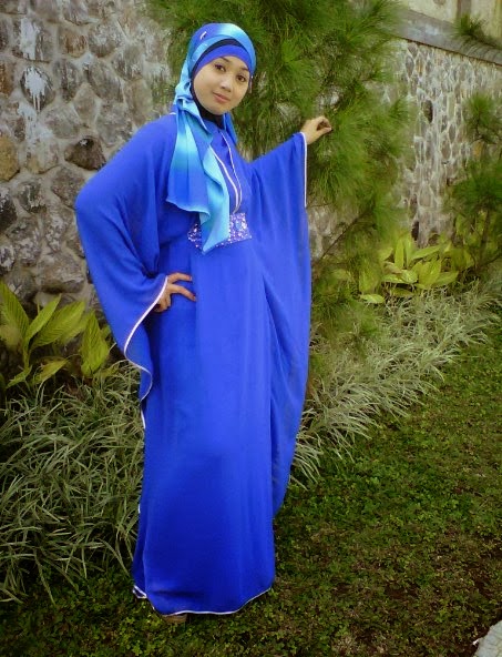 Busana Muslim Model Kaftan ala Neng Latifah  NENG BLOGS