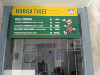 Tiket Masuk Vredeburg