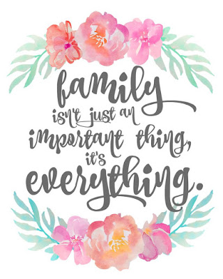 Family isn't just an important thing, its everything.
