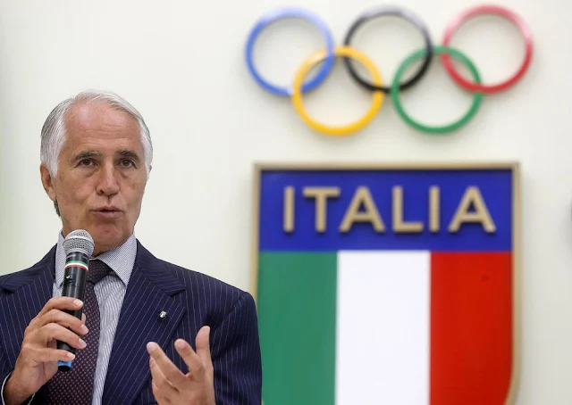 Presidente do Comitê Olímpico da Itália diz que COI está satisfeito com o andamento de Milão Cortina 2026