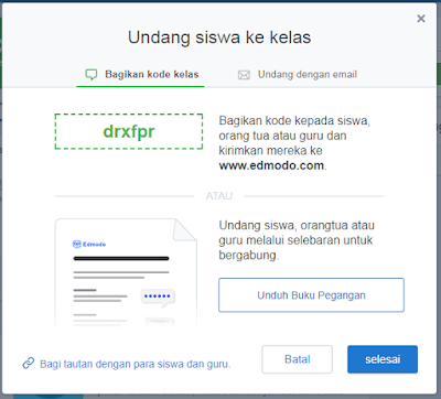 Cara Membuat Kelas Edmodo