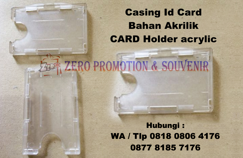 Jual Casing Id Card Bahan Akrilik - CARD Holder acrylic 