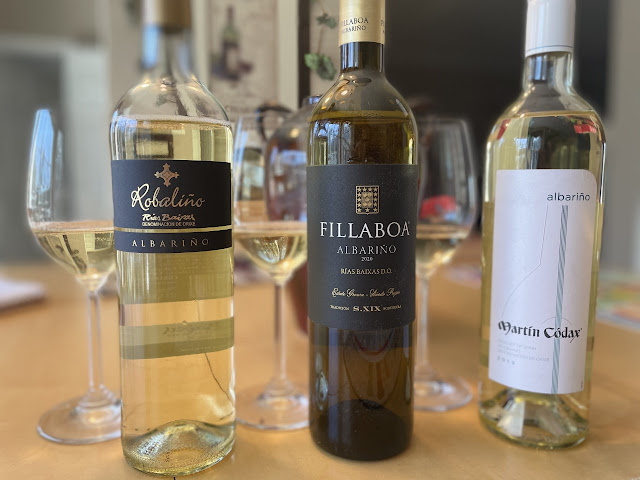 Albarino wines from Rias Baixas