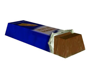 Chocolate Bar Papercraft