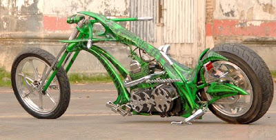 Harley Davidson Panhead Chopper VS Binter Merzy