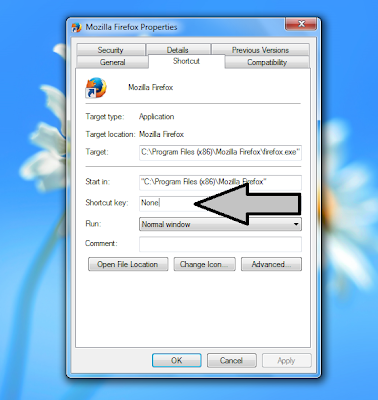how to make shortcuts in windows 7