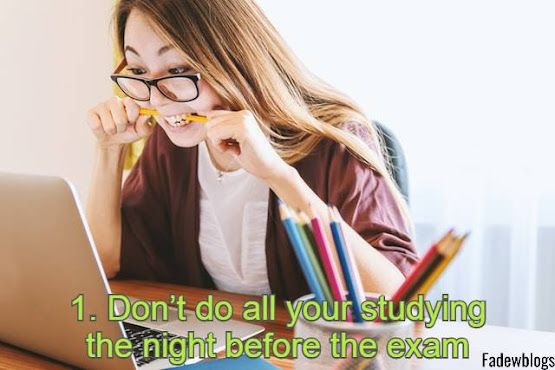 Tips for fast and effective study