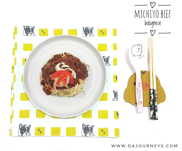 Review Michiyo Ramen Beef Bolognese