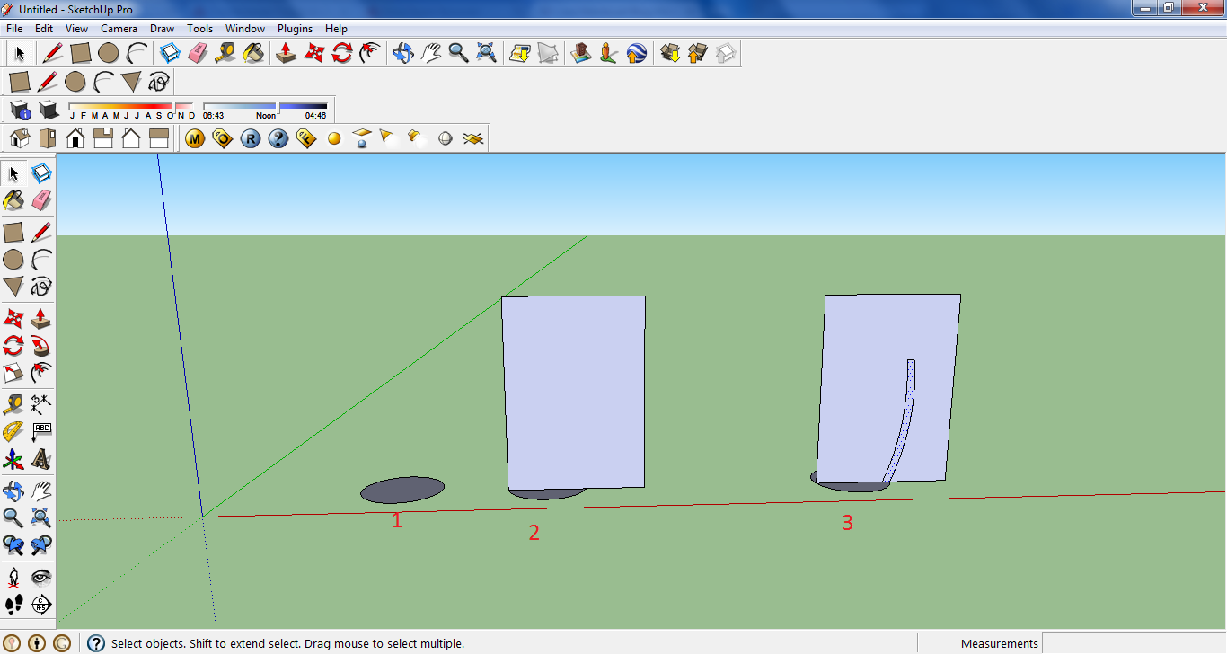 Ilmu Dunia: Tutorial membuat gelas 3d sketchup