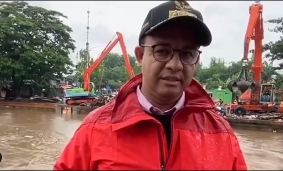 Anies: Banyak Tempat yang Enggak Pernah Banjir, Sekarang Banjir