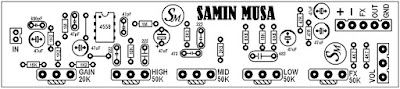 layout chanel mixer sederhana