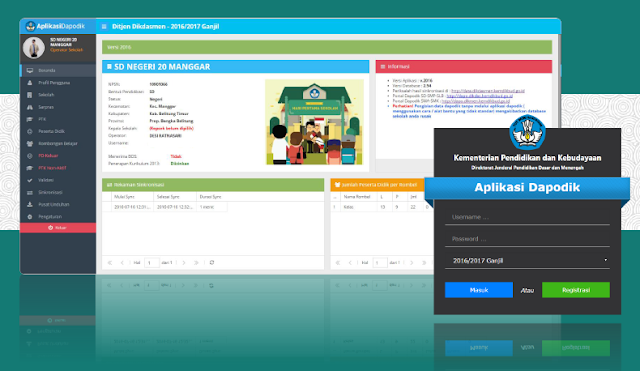 Download Aplikasi Dapodik Versi 2016 dilengkapi panduan manual dapodik
