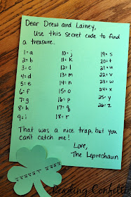 Secret Code Treasure Hunt