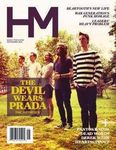 HM Magazine. Music for good 170 - September 2013 | ISSN 1066-6923 | TRUE PDF | Mensile | Musica | Metal | Rock | Recensioni
HM Magazine is a monthly publication focusing on hard music and alternative culture.
The magazine states that its goal is to «honestly and accurately cover the current state of hard music and alternative culture from a faith-based perspective.»
It is known for being one of the first magazines dedicated to covering Christian Metal.
The magazine's content includes features; news; album, live show and book reviews, culture coverage and columns.
HM's occasional «So and So Says» feature is known for getting into artists' deeper thoughts on Jesus Christ, spirituality, politics and other controversial topics.