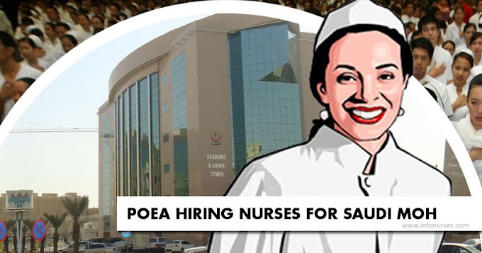 Security Forces Hospital in Saudi needs 255 male and female nurses, salary up to P74,000