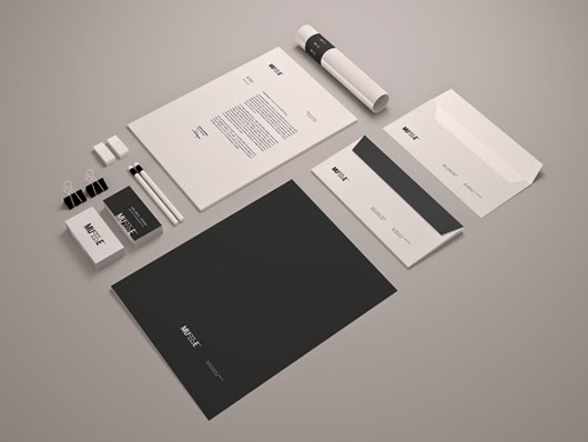 Free Stationary Mockup PSD Template